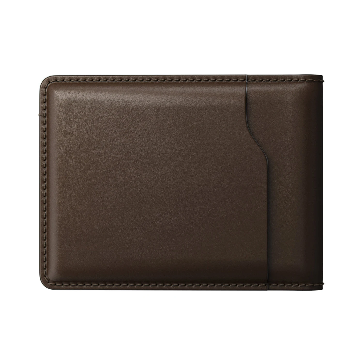 Custom Luxury Business Slim Bifold Wallet For Man RFID Blocking Minimalist Vegetable Tanned Leather Card Holder Wallet