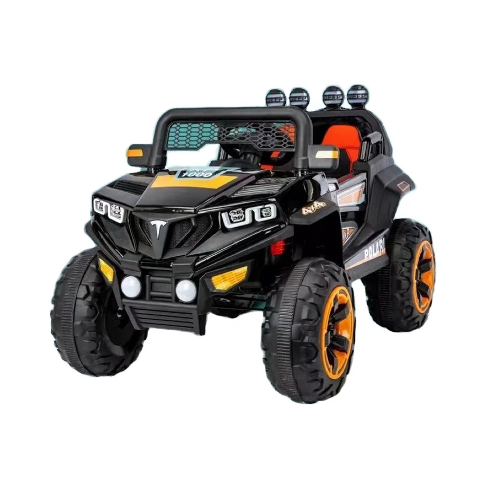 Best Selling 24V Kids Ride Electric Toy Car Mini Style with Pedal Remote Control Boys Aged 5-7 Years Wholesale Over-Sized Wheels