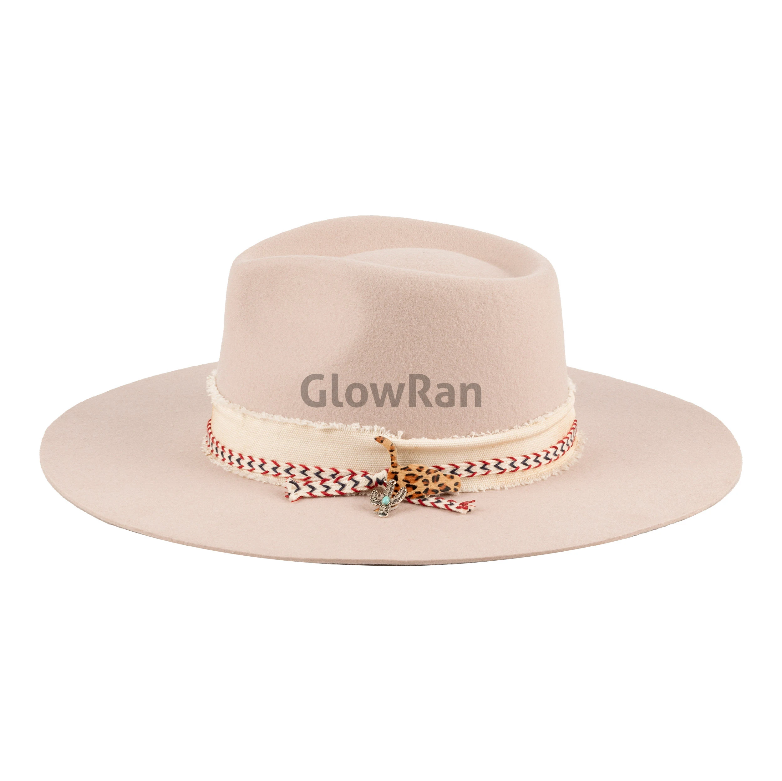 Wholesale 2024 New Style Wool Felt Fedora Hats Unisex Fashion Design In Stock