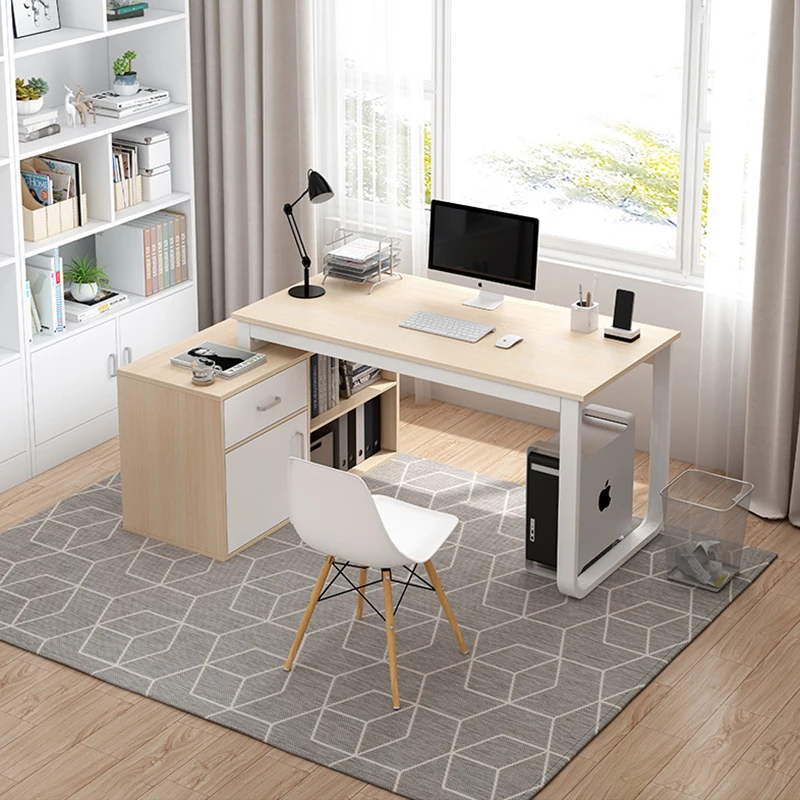 L-Shaped Desk Corner Computer Desk PC Laptop Study Table Workstation Home Office desk