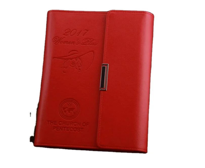 2017/2018 New design  organizer notebook with pu leather cover