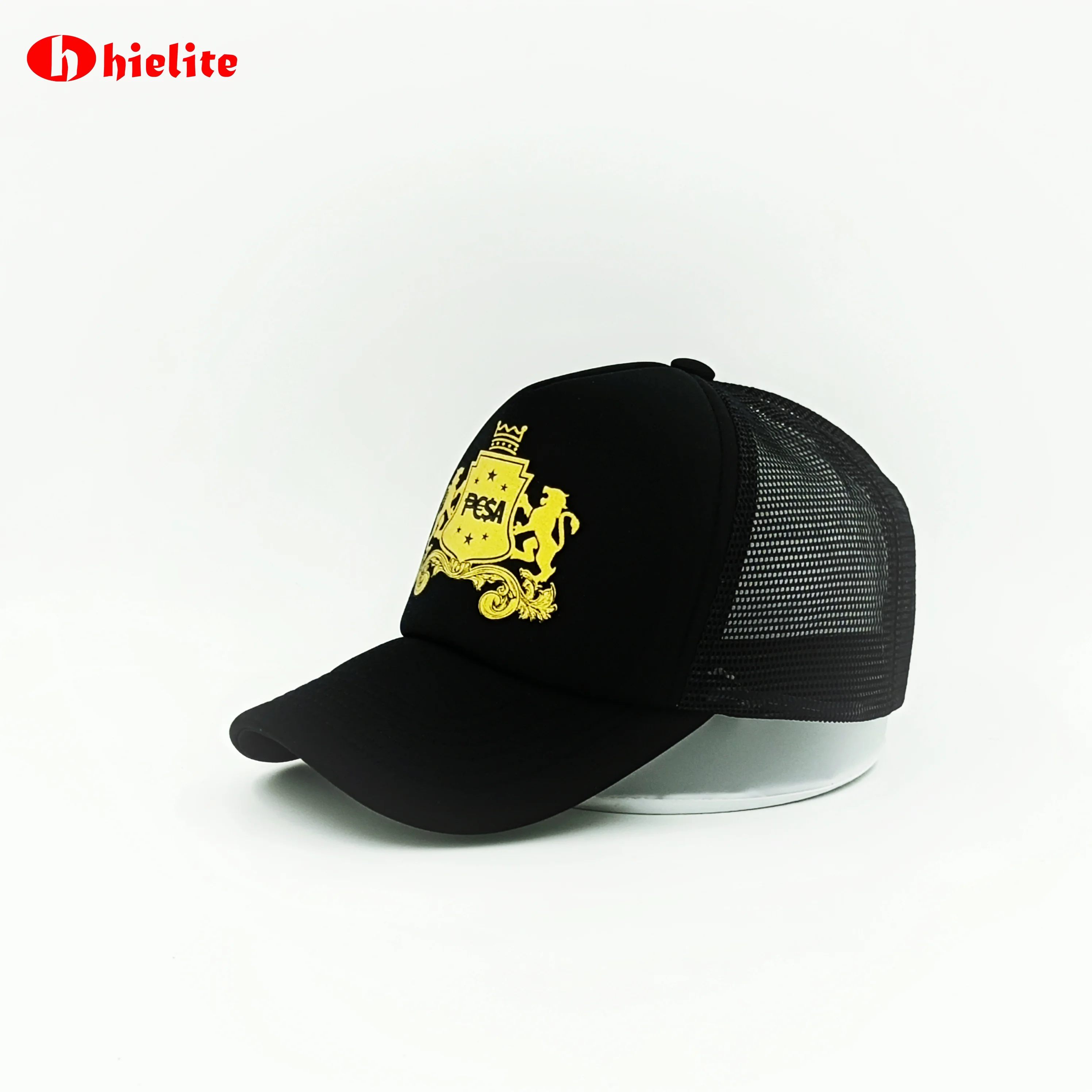 Мужская нейлоновая Спортивная шляпа для дальнобойщика, гоночный стиль с вышитым дизайном и лазерными прорезями, черная Хлопковая шапочка для выступлений