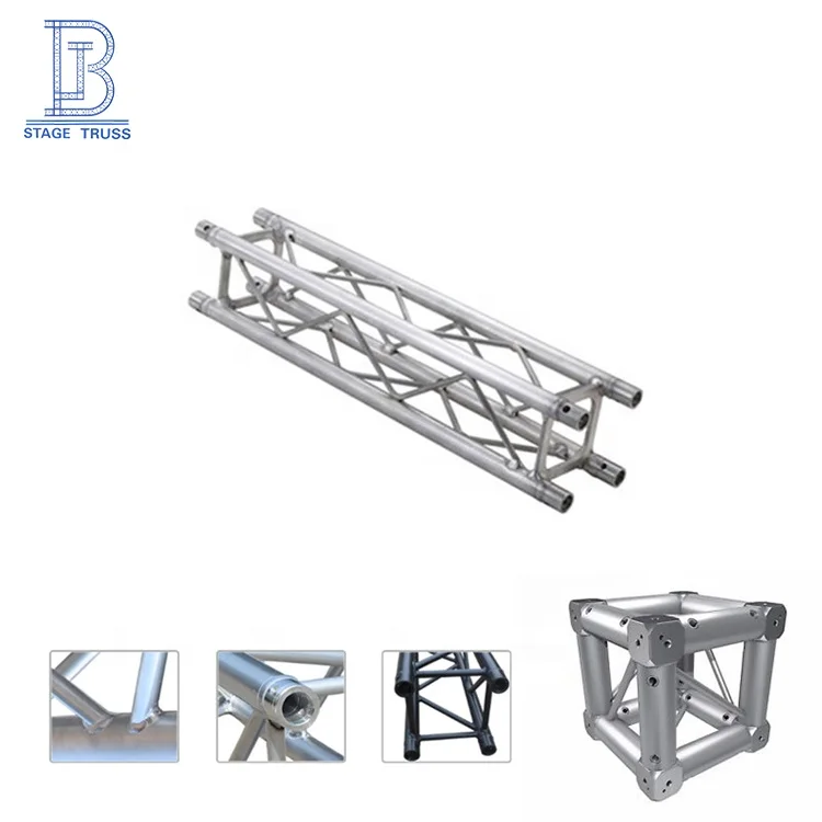 For exhibition interior decoration high quality mini 100mm square Foresight lighting truss /truss stage /