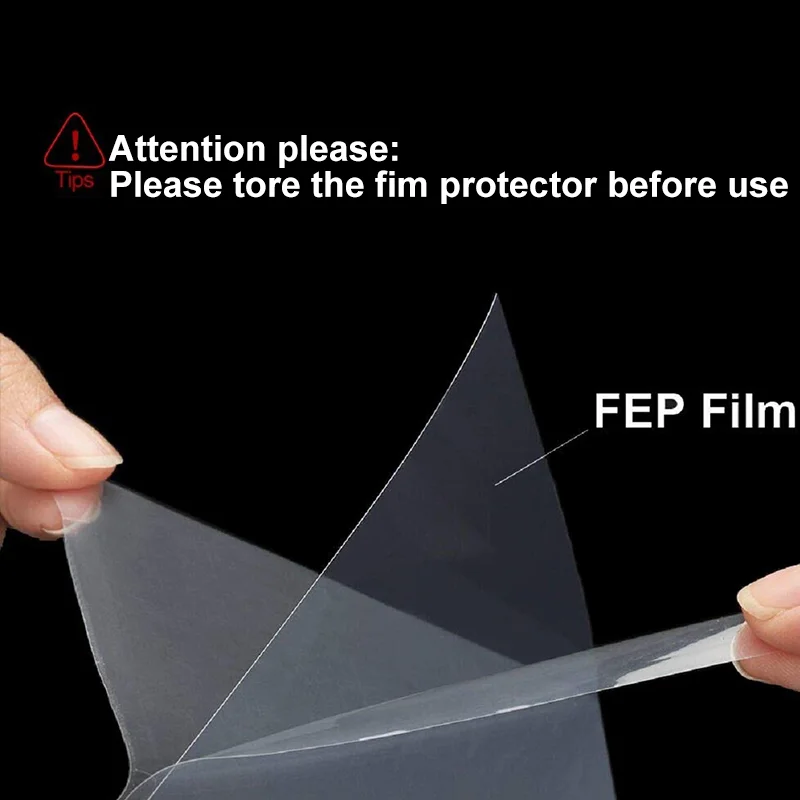 3D принтер FEP пленка для DLP SLA LCD печать 200*200*0 1 мм может быть на заказ