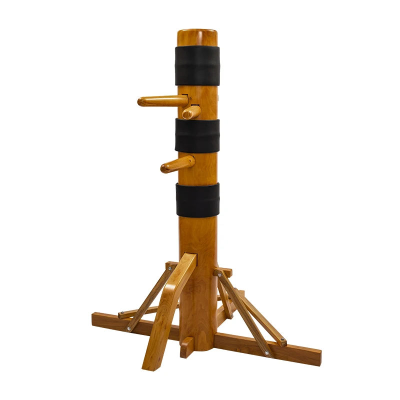 Хорошее качество, оборудование для боевых искусств, свободно стоящий деревянный манекен, кунг-фу, крыло, Чун, деревянный манекен