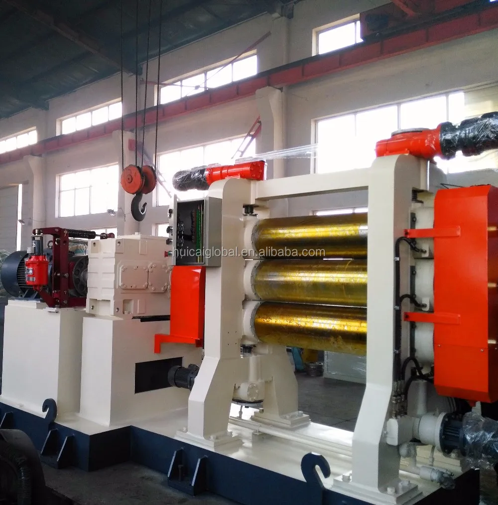 HUICAI, 4-х рулонный резиновый каландер с сертификатом 9001 CE ISO