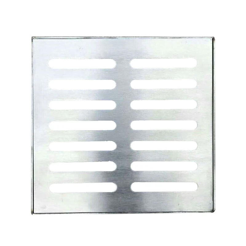 Stainless steel rainwater grate sewer cover plate can be customized