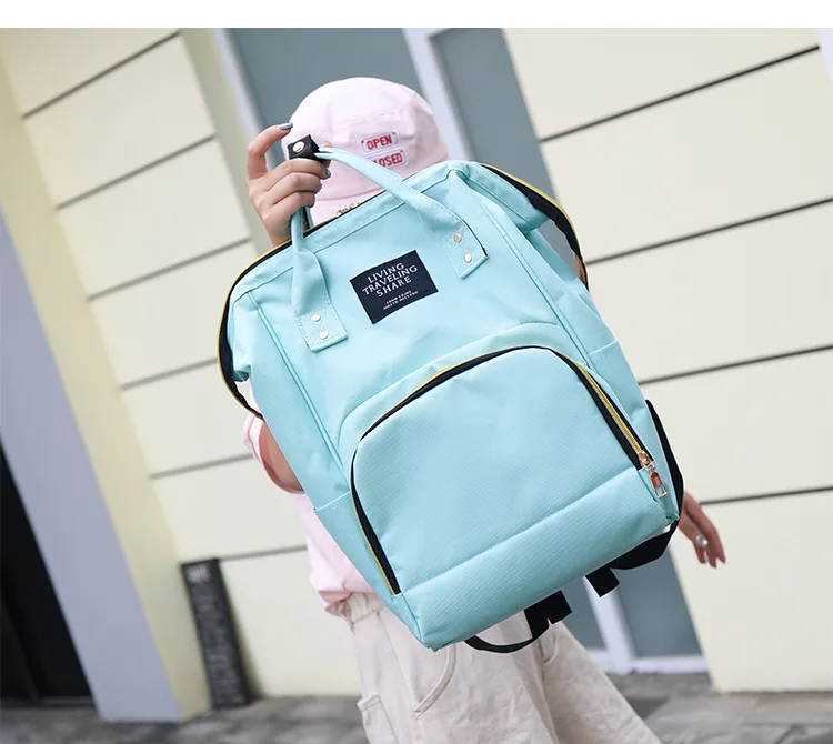 New Design Fashion Multi-function Mummy Bag  Quilted Maternity  Nappy Baby Diaper Bag Backpack