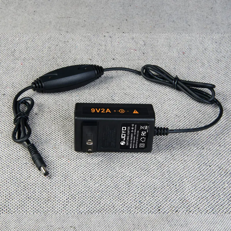 JOYO JP-03 педаль адаптер питания 9V DC 2000mA 100 ~ 240V с Pedalboard кабели