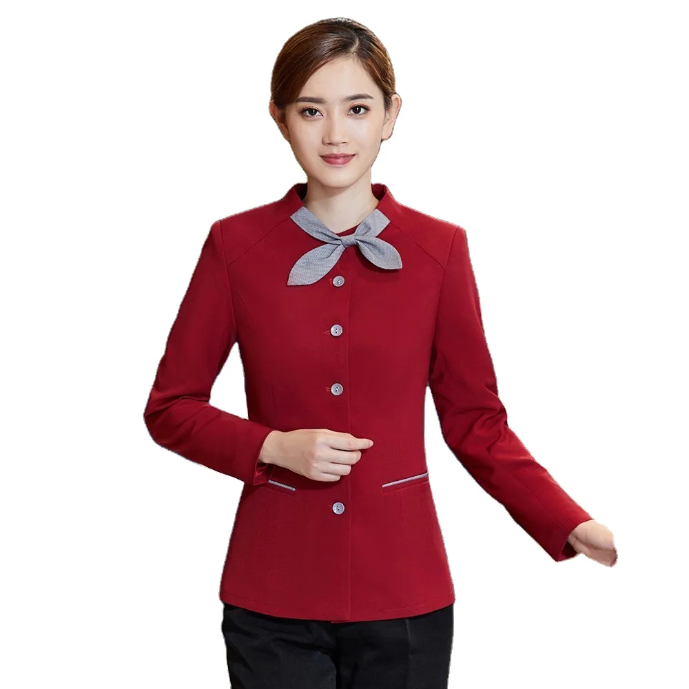 
Hotel Waiter Overalls Workwear Hotel Waitress Chef Uniform For Restaurant waiter uniform 