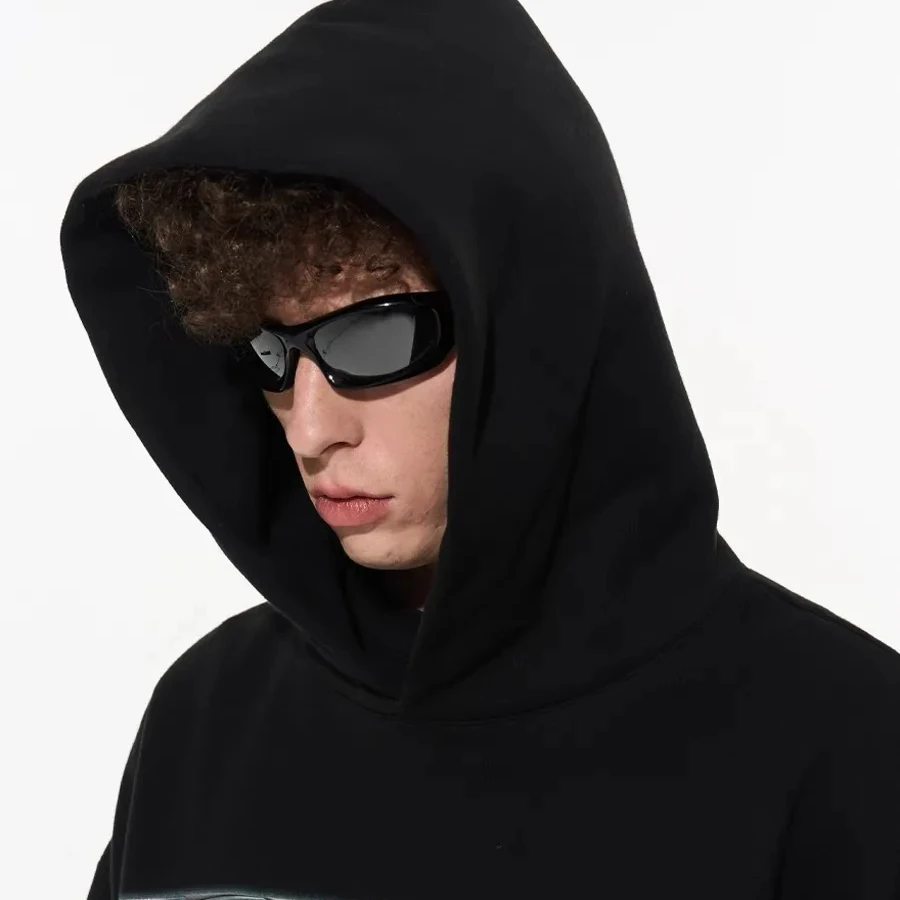 High Quality 100% Cotton Unisex Hoodie for Men Heavy Hoodie Pullover Sweatshirt Custom Logo French Terry Blank Hoodies