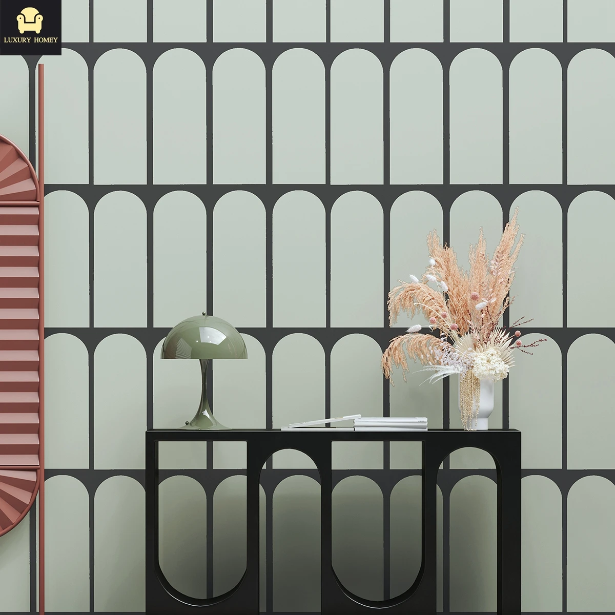 Nordic minimalist entryway table art furniture retro decorative entryway console table