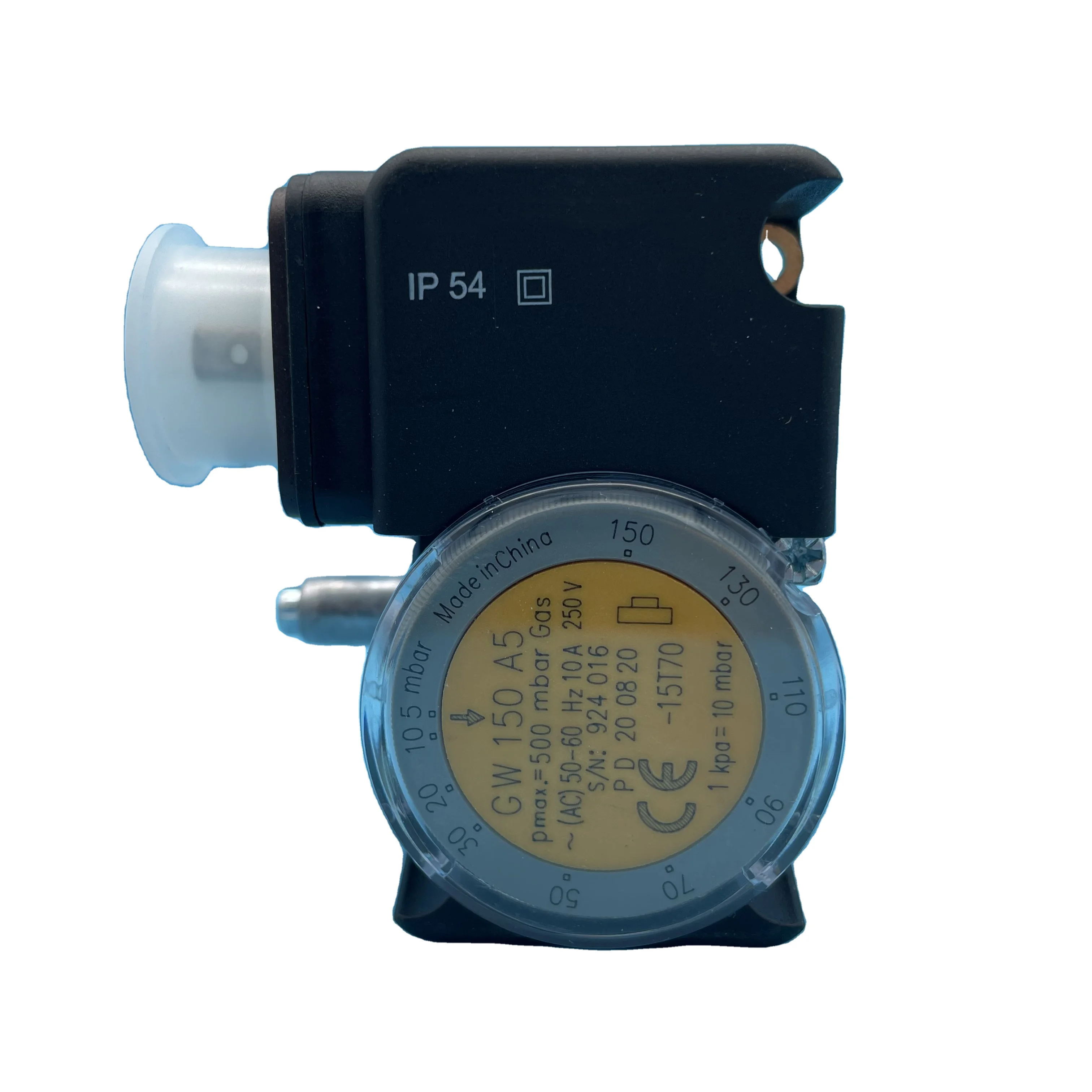 High quality wholesale GW 150A5 gas pressure switch spare parts, 5-150mbar, Pmax.500mbar