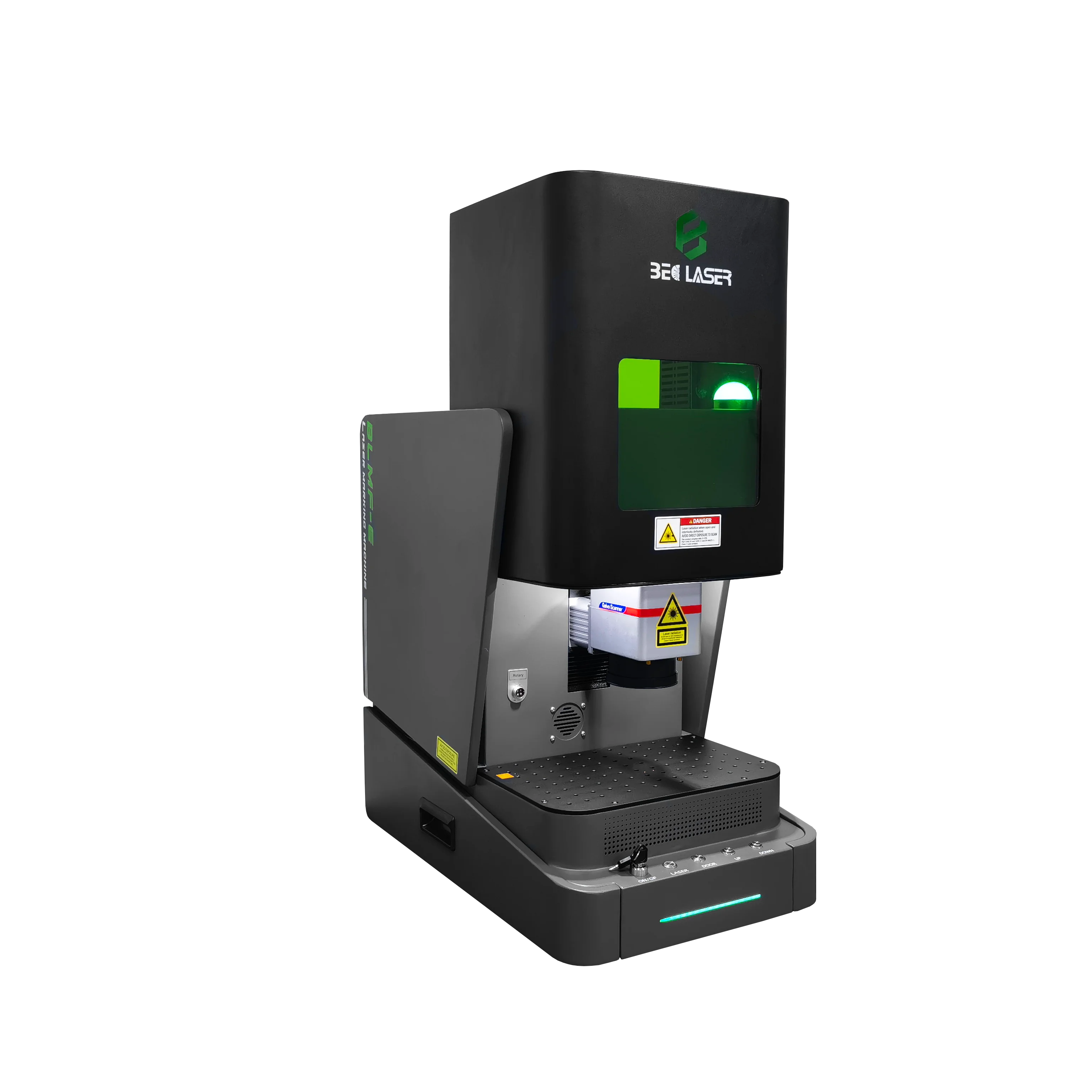 20w 30w custom compact enclosed fiber laser marking  machine for gold jewellery price for pvc pipe metal label and pet bottle