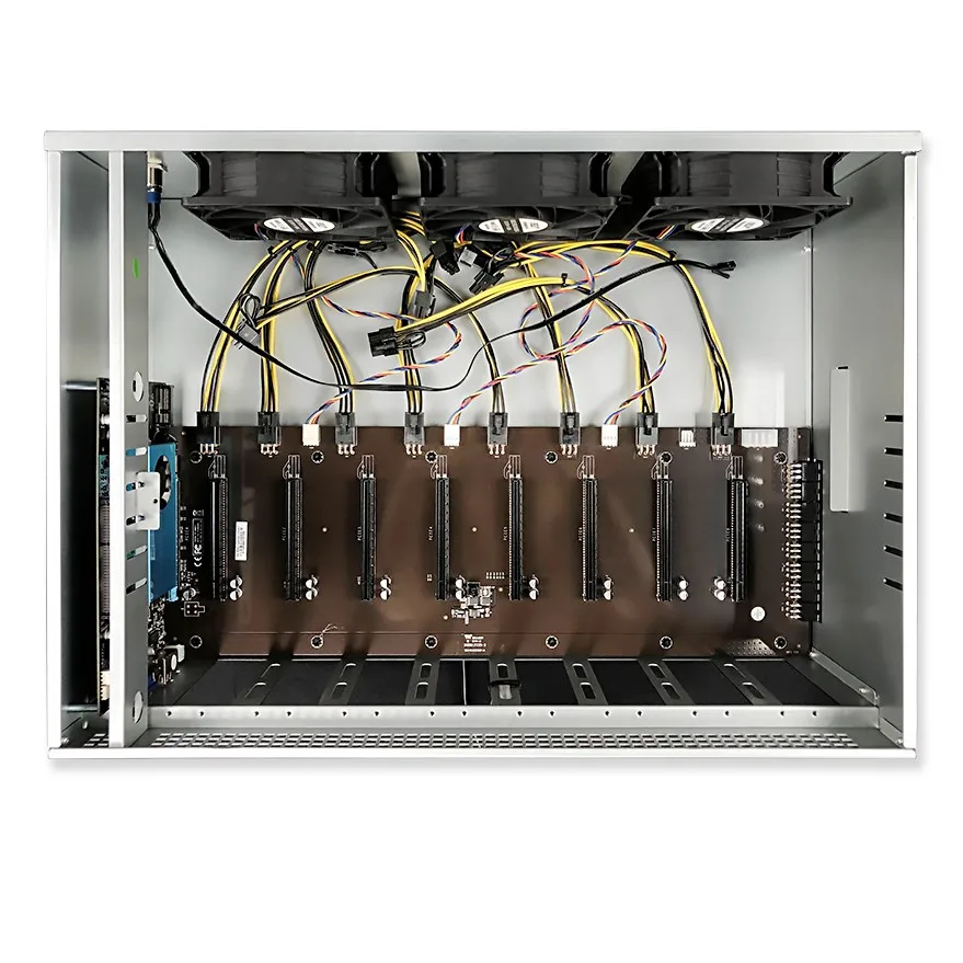 Machine 847 Motherboard 847 8gb gpu Rig Case Box 8 GPU Case Server Case