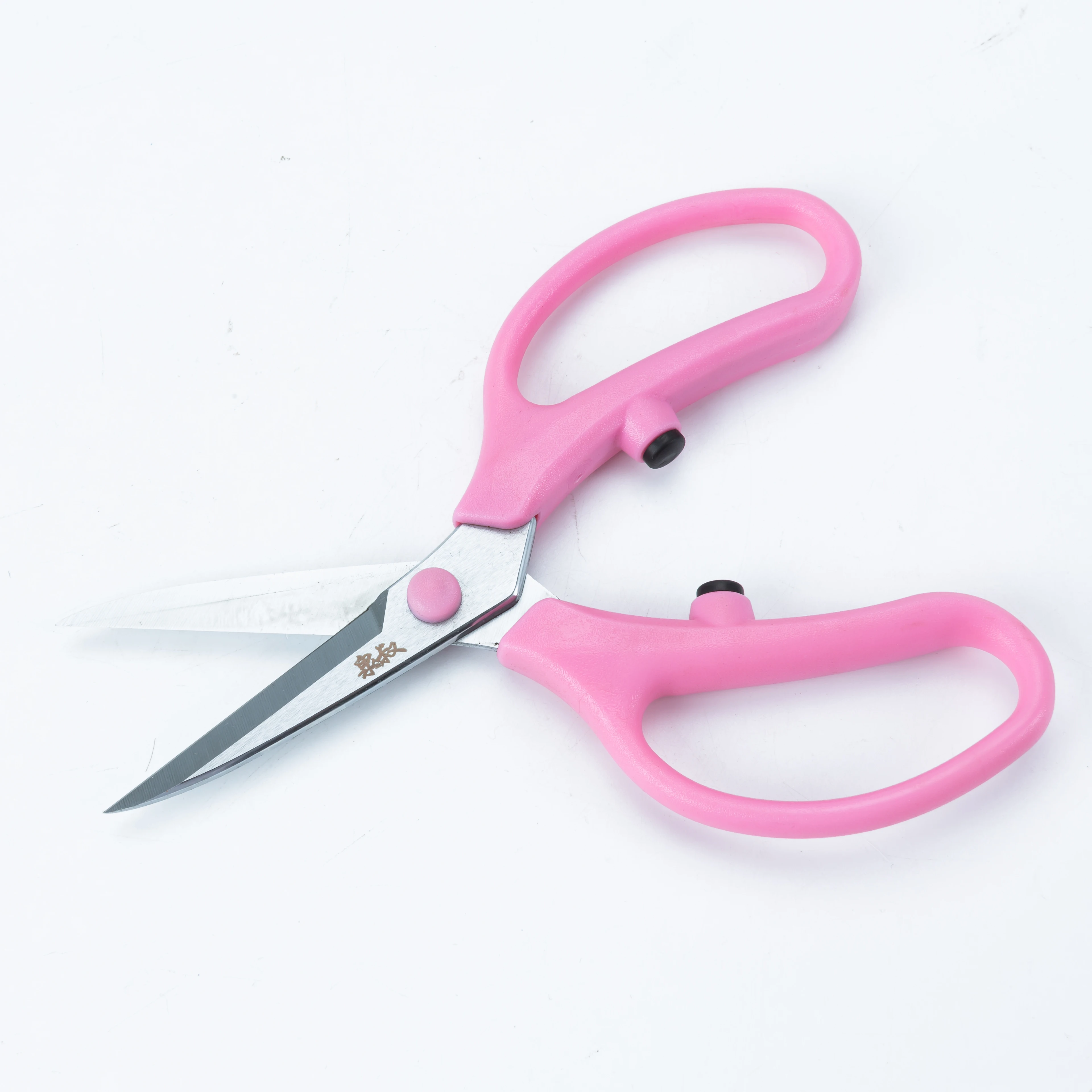 2022 New Household Stainless Steel Secateurs Fruit Trees Flower Branch Manual Purple Garden Scissors