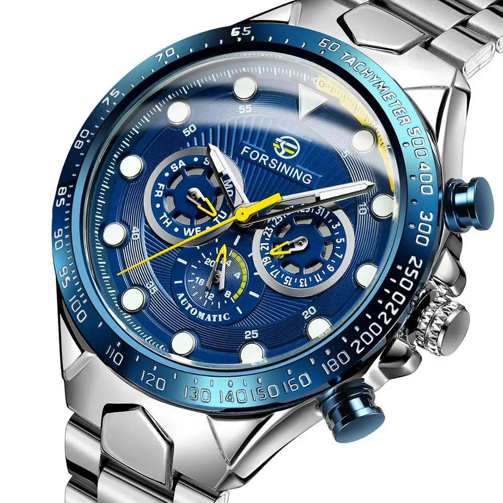 2020 FORSINING new arrival luxury men watch 3 ATM water resistant automatic 24 hours male wrist watches