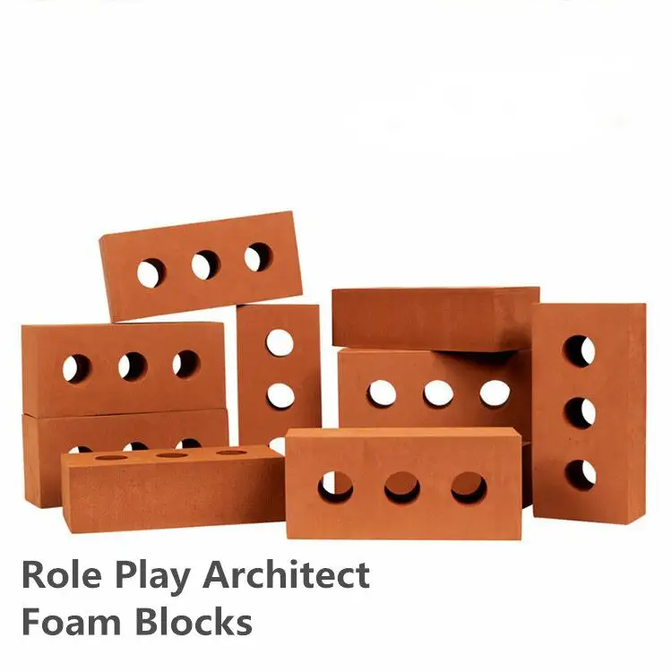 China wholesale Building Bricks Soft EVA EPE Foam Blocks for kids