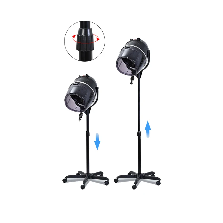 Portable Standing Hood Hair Dryer Machine Used in Hair Salon Hairdresser