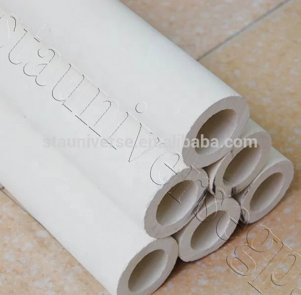 High temperature insulation Al2o3 alumina ceramic porcelain tube