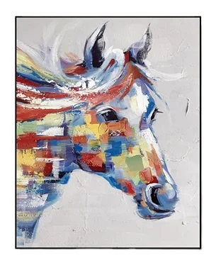 
Abstract Art Fabric Canvas Pure Hand Painted Oil Painting For Living Room Decor 