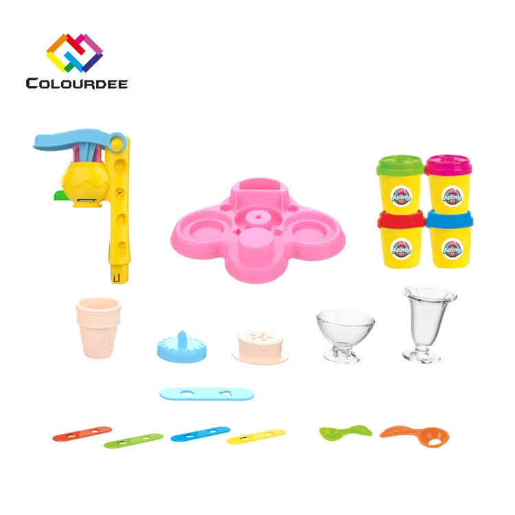 Intelligent Educational Factory Supplier eco-friendly soft air dry Light Modelling Clay Slime Play dough Plasticine Ice