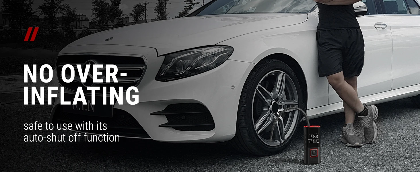 The source factory can customize 21 cylinder portable outdoor electric digital wireless pneumatic tires with lights