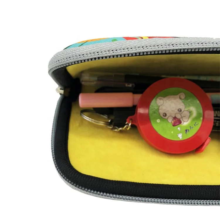
Multifunction Pencil Case Factory Custom Sublimation Printing Neoprene Zipper Pencil Case 