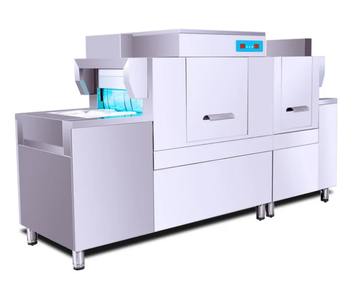 Commercial dishing Wash Machine Stainless steel convey dishwasher chain dish washer