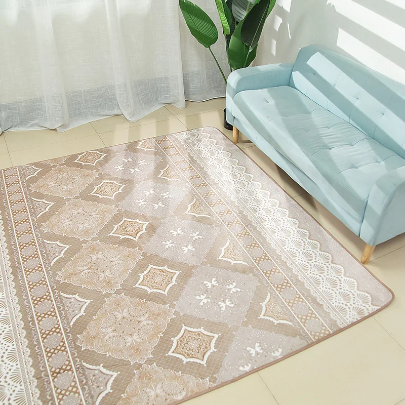 
Hot Selling Custom Fluffy Floor Mats Shaggy Area Carpets 