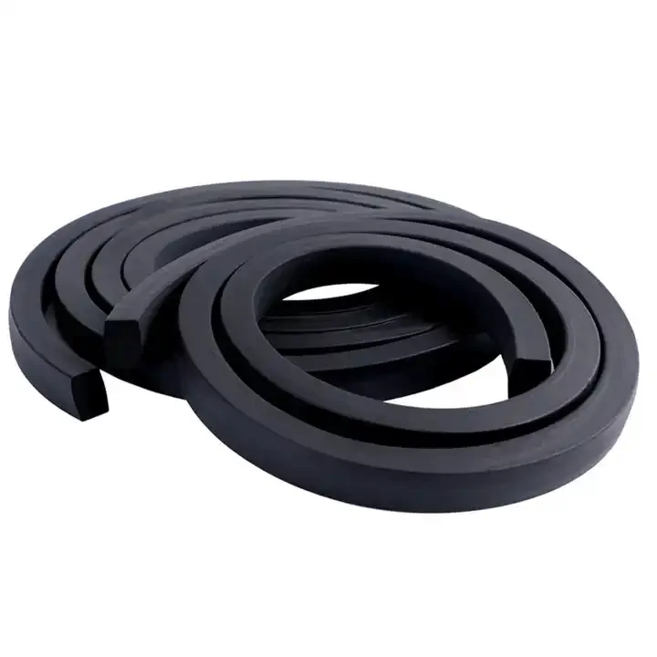 D type car hood rubber seal/ P shape window rubber strip/EPDM foam 2 meters rubber seal silicon strips