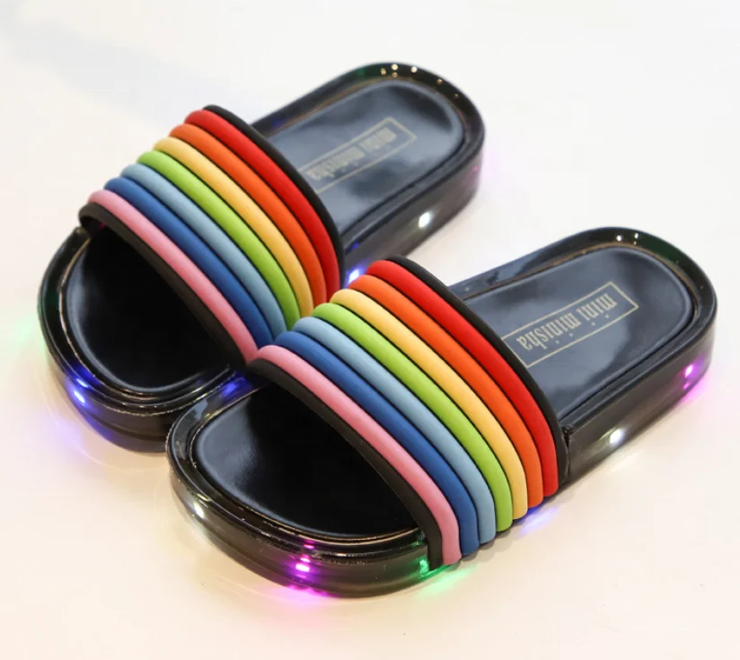 kids lighted slippers, kids sliders slippers girls, kids slippers summer