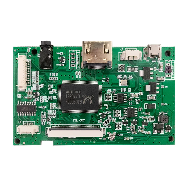 Factory Custom tn LCD Manufacturer 10.1 inch 1024x600 50 Pin TFT Display Panel Touch Screen Touchscreen With LCD Driver Board