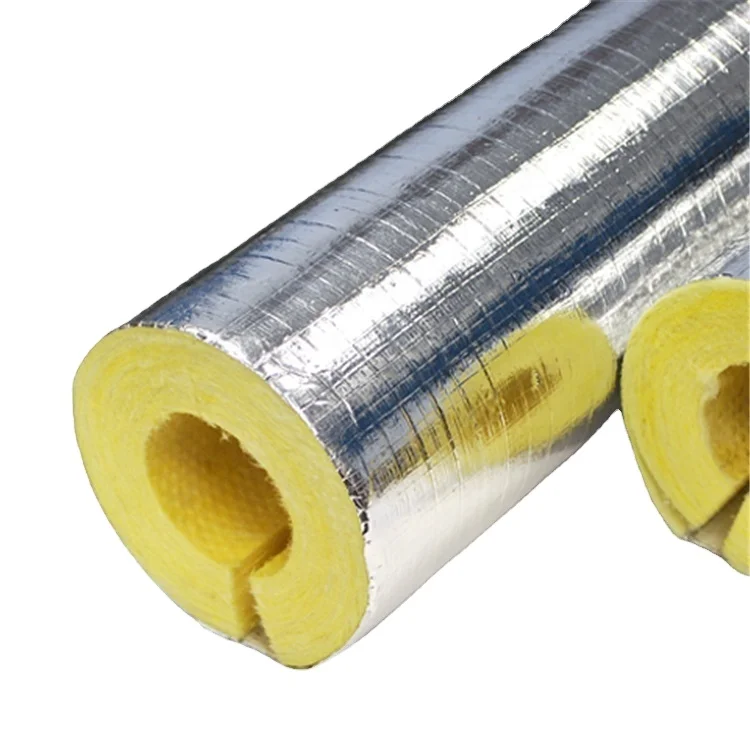 Fiberglass wool pipe/glass wool tube for thermal insulation