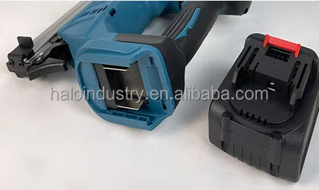 Portable Air Impact Gun Electric Cordless Nailer Lithium Battery Rechargeable  Nail Guns Brad Nail Staple Nail Woodworking Tool
