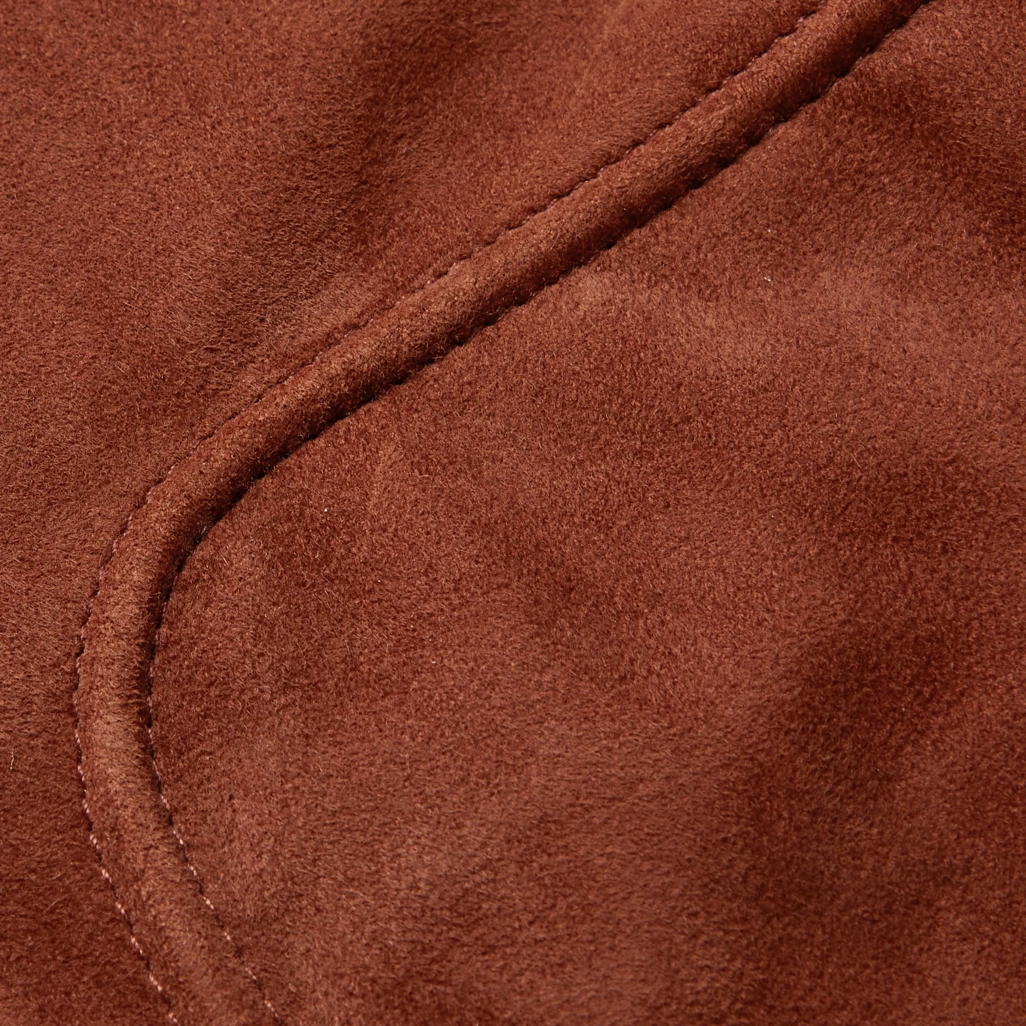 Custom men softshell trucker bomber suede jacket with two zip fastening