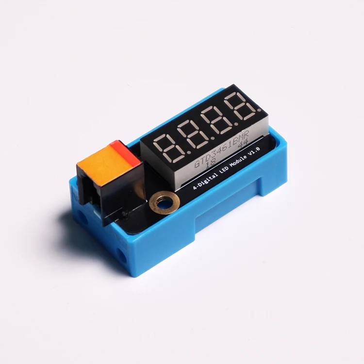 New design 4-digit LED Display Clock Display Module Digital Tube Clock Diy Electronic Kit Red for arduino