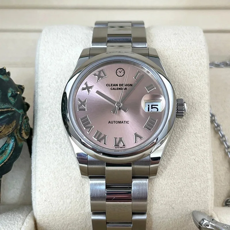 High Quality Stainless Steel Men Watch Luxury 41mm 904L Band Casual Business Automatic Mechanical Watch With Calendar