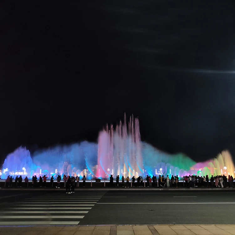 Outdoor Garden Pool Water Laminar Jumping Jet Fountain Musical Dancing Water Fountain Price