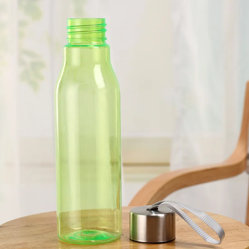 Private Label BPA Free Plastic Fruit Infuser Water Bottle With Rope Handle