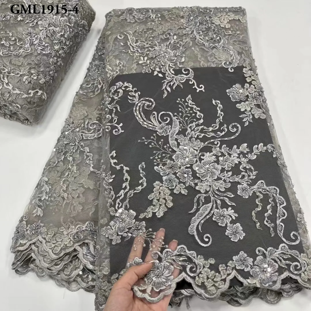 2022 new cheap price high quality wholesale favorite gown lace women bridal white wedding bride dress 5 yard/lot for party wear