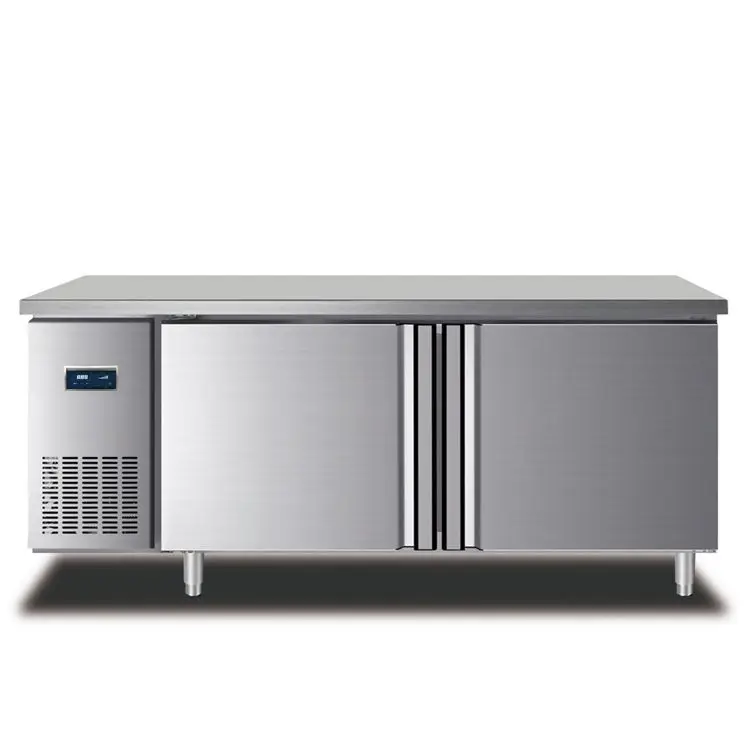 Conventional Straight-cold Stainless Steel Undercounter Chiller Under-counter Refrigerator