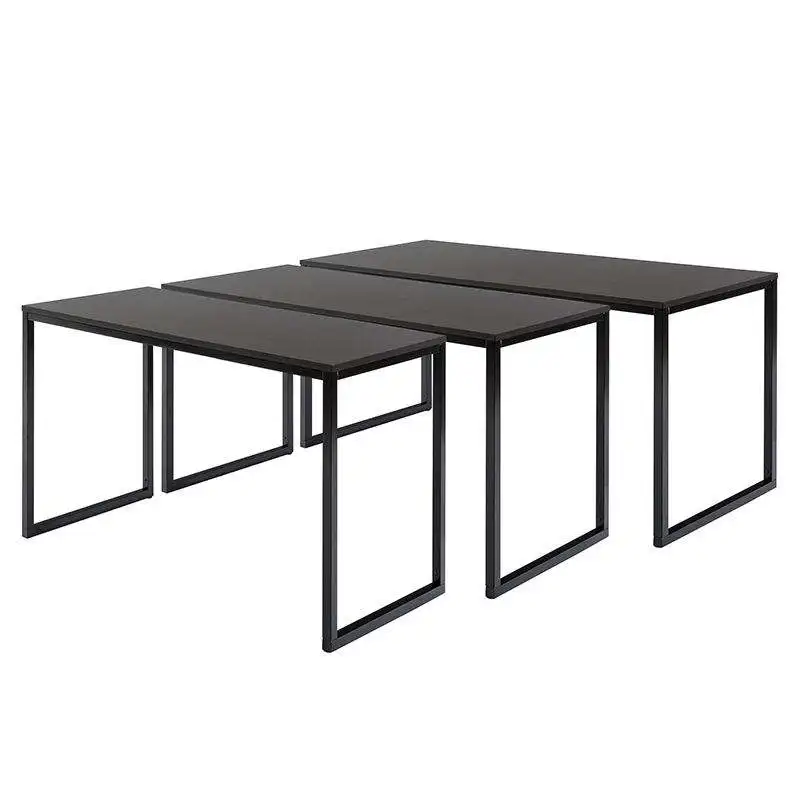 Cheap Customized Modern Style Simple Computer Desk Table Black Office Desk New L-shaped Computer Desk