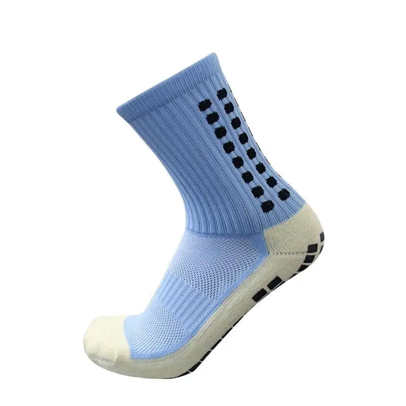 Customized Football Anti slip Pair Grip Distribution Sports Cotton Football Socks Anti slip Unisex Trendy socks Sports Socks