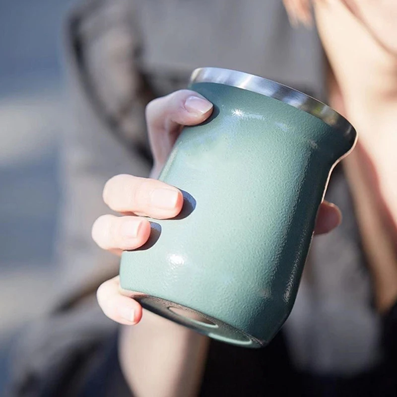 Personalized Paint Hammer 304 Stainless Steel Travel Cups Double Layer Insulated Vacuum Yerba Mate Cup Thermos Coffee Tea Mugs