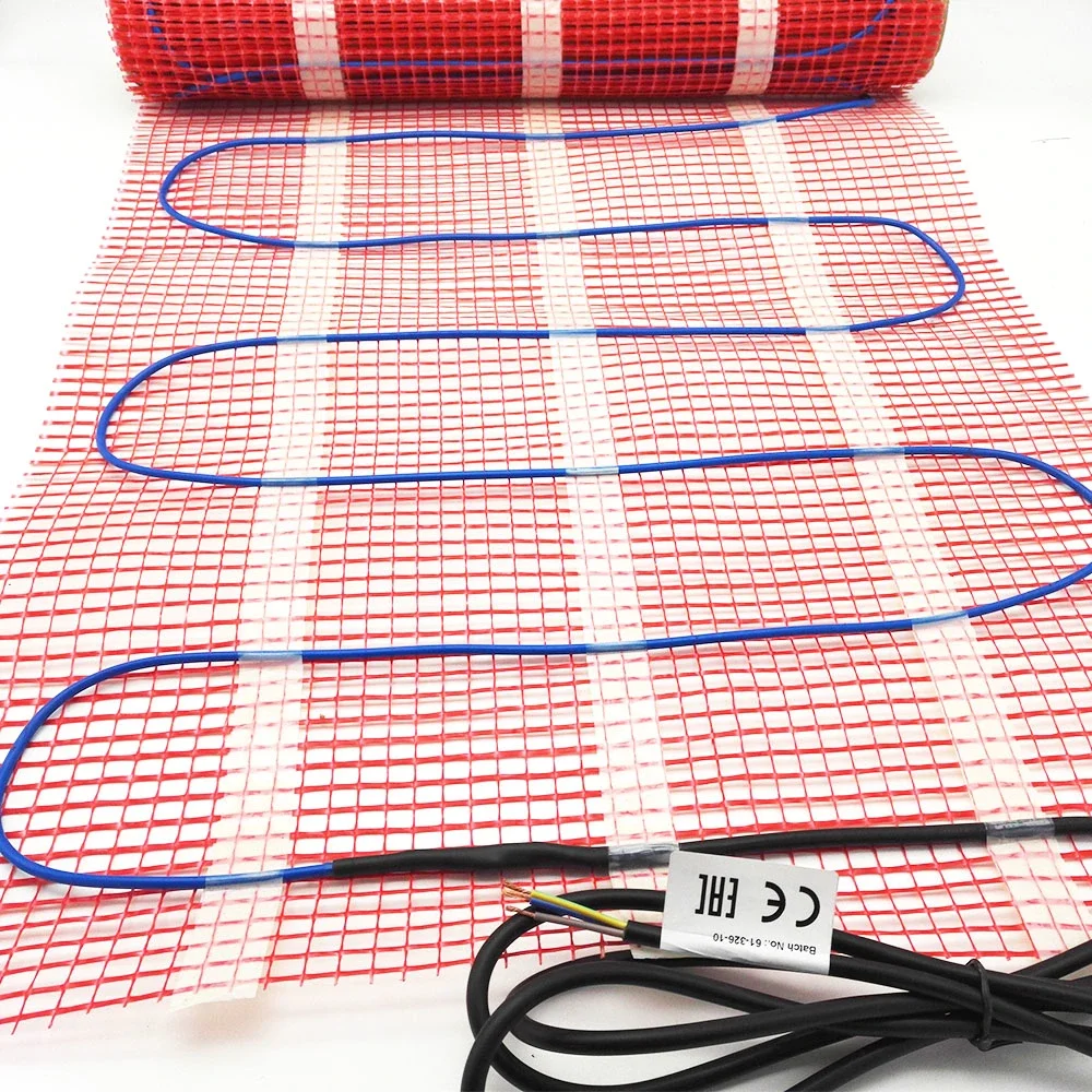 100W/M2 Electric Heater Floor Warm Heating Mat Electric Heater with WiFi Thermostat