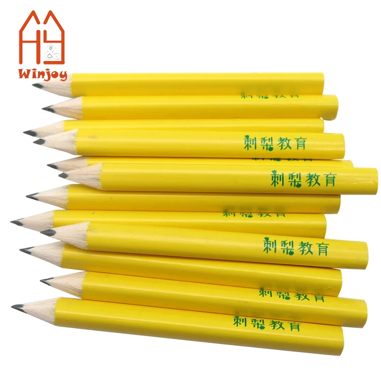Fat Thick Strong Triangular Grip Pencil Graphite 2B Lead without Eraser - Suitable for Kids Art Drawing Drafting Mini Pencil