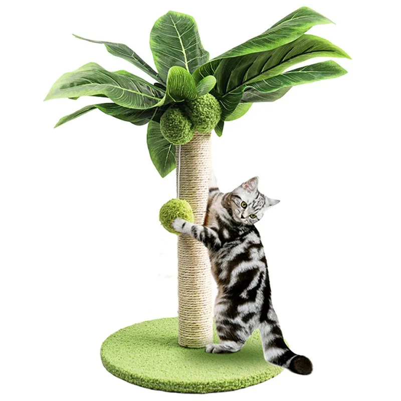 Cat Scratching Post Sisal Cat Scratching Board Cat Climbing Tree for for Large Adult and Kittens