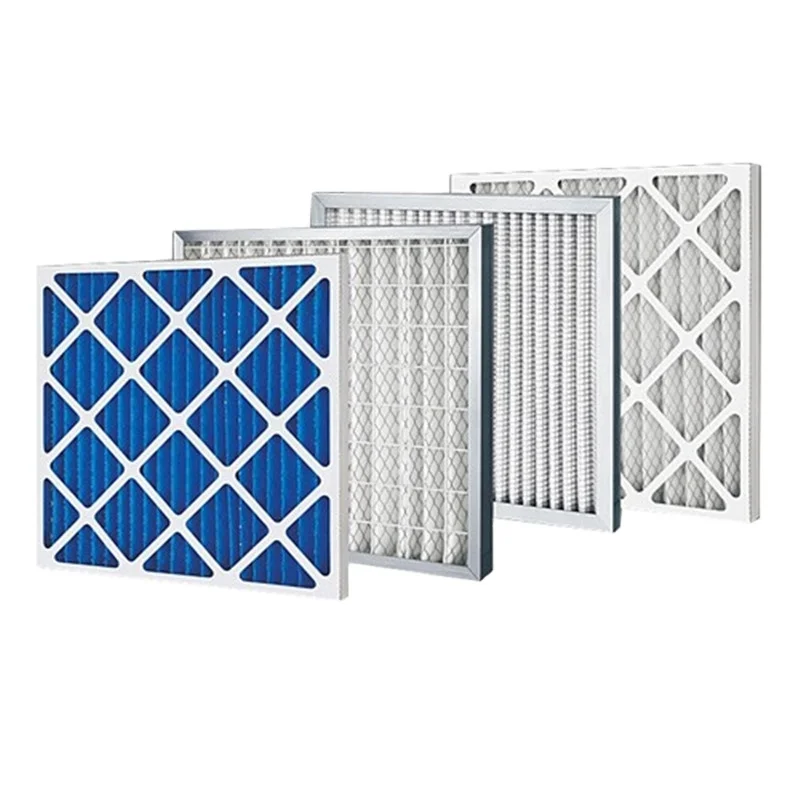 HVAC Customized Merv 8 metal wire mesh Pleated Cardboard Frame Hepa Air Filter
