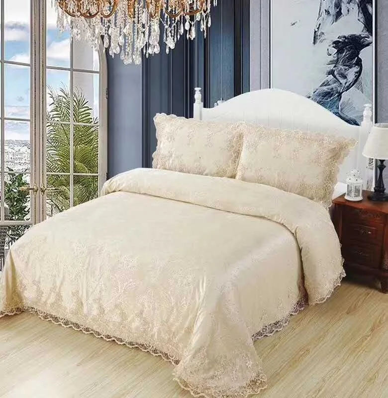 3 шт., китайские фиолетовые кружевные вышитые покрывала с кружевом для дома